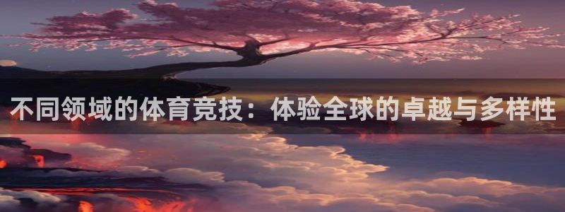 必发官方正版app集团简介：不同领域的体育竞技：体验